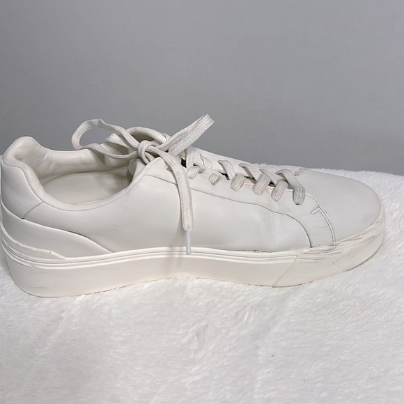 Zara lace up white unisex sneaker size W9.5 or M8 EU41 - Picture 11 of 16